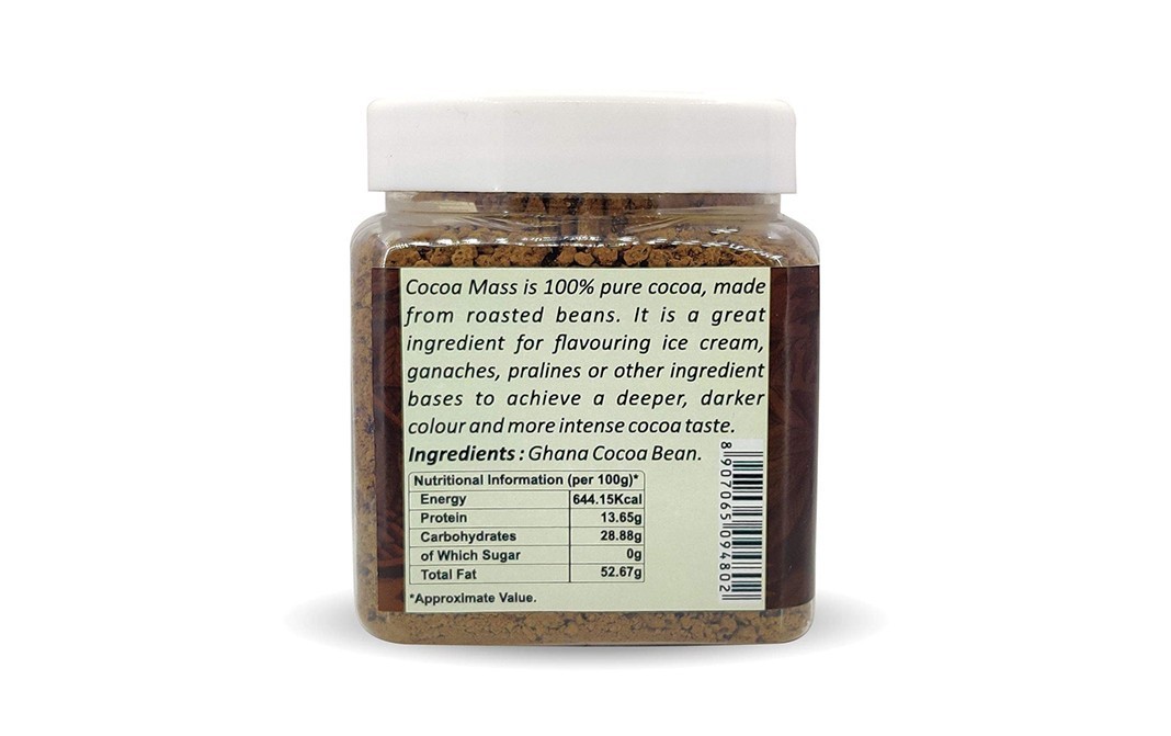 Puramio Cocoa Mass    Plastic Jar  350 grams